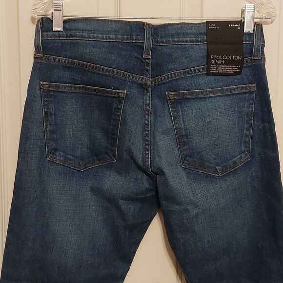 J Brand Kane Straight Fit Pima Cotton Denim Jeans Men's Size 30 Kamet NWT - Picture 6 of 10